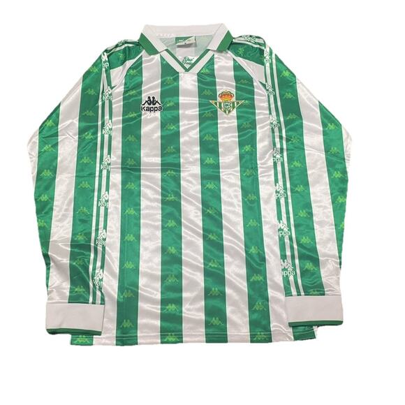 Real Betis | Men’s Medium Retro Long-Sleeve Jersey - Picture 1 of 7